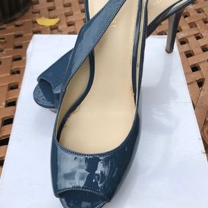 Nine West Platform sling backs